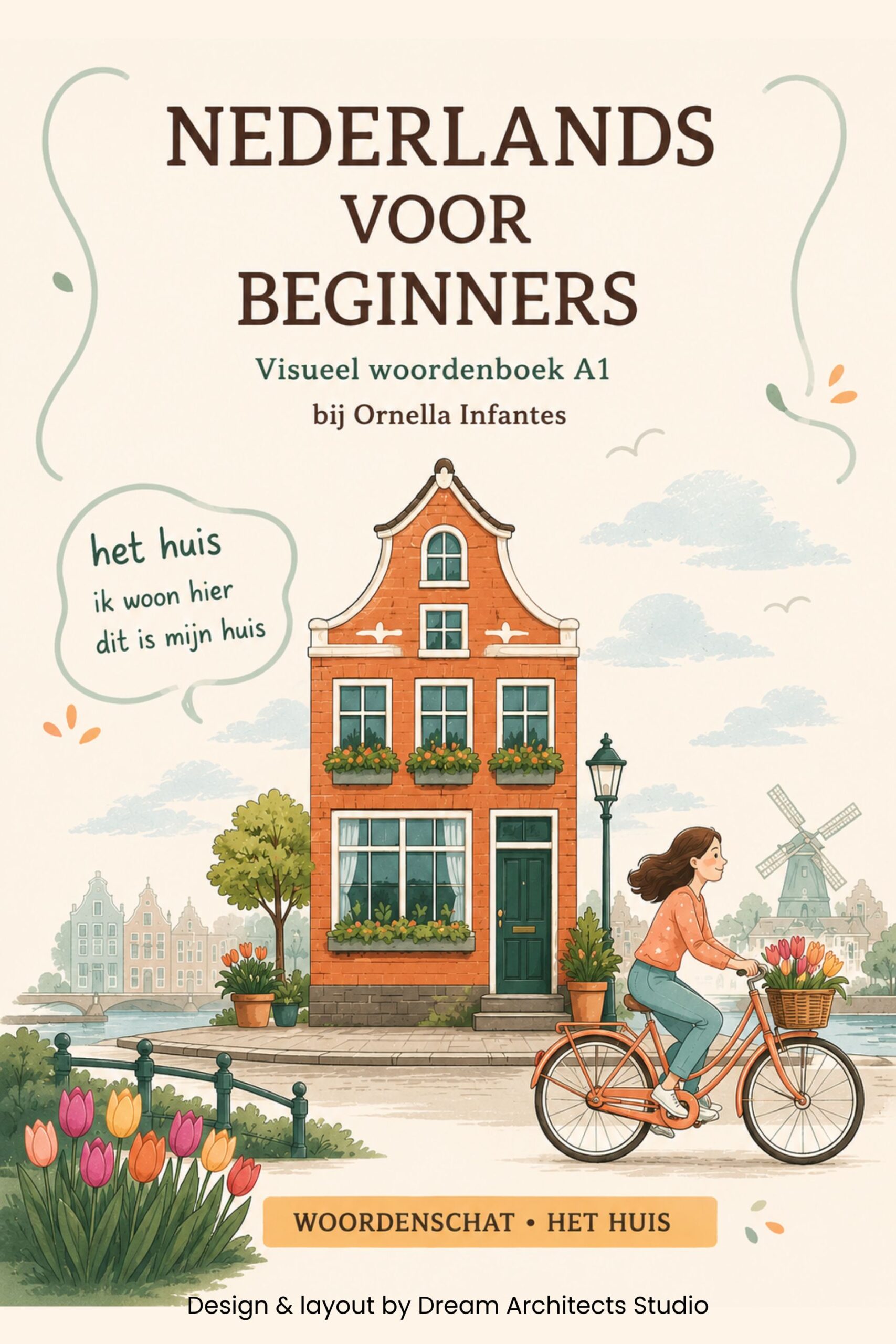 Nederlands voor Beginners e-book cover design