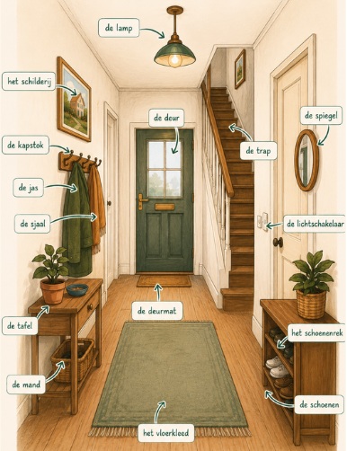 Nederlands voor Beginners e-book interior design